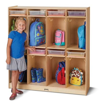 Jonti-Craft Take Home Center-8 Section-with Clear Paper-Trays 66740JC